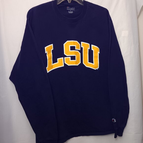 LSU COLLEGE CHAMPION LONG-SLEEVE T-SHIRT - Picture 11 of 13